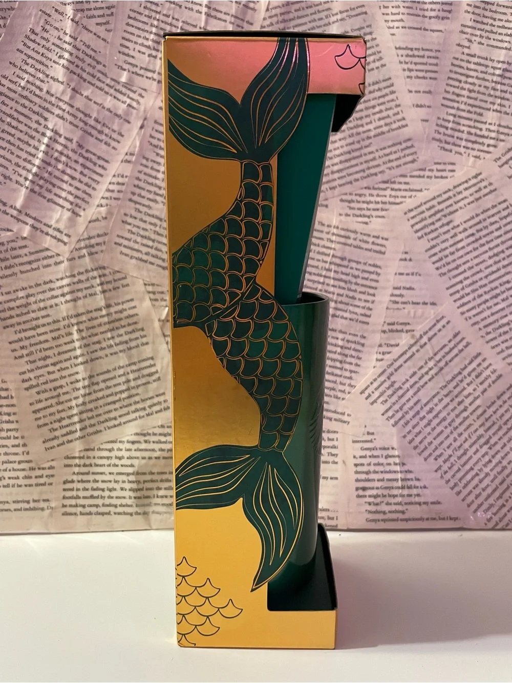 Starbucks Metallic Green Tumbler Gift Set with Caffè Verona Blend